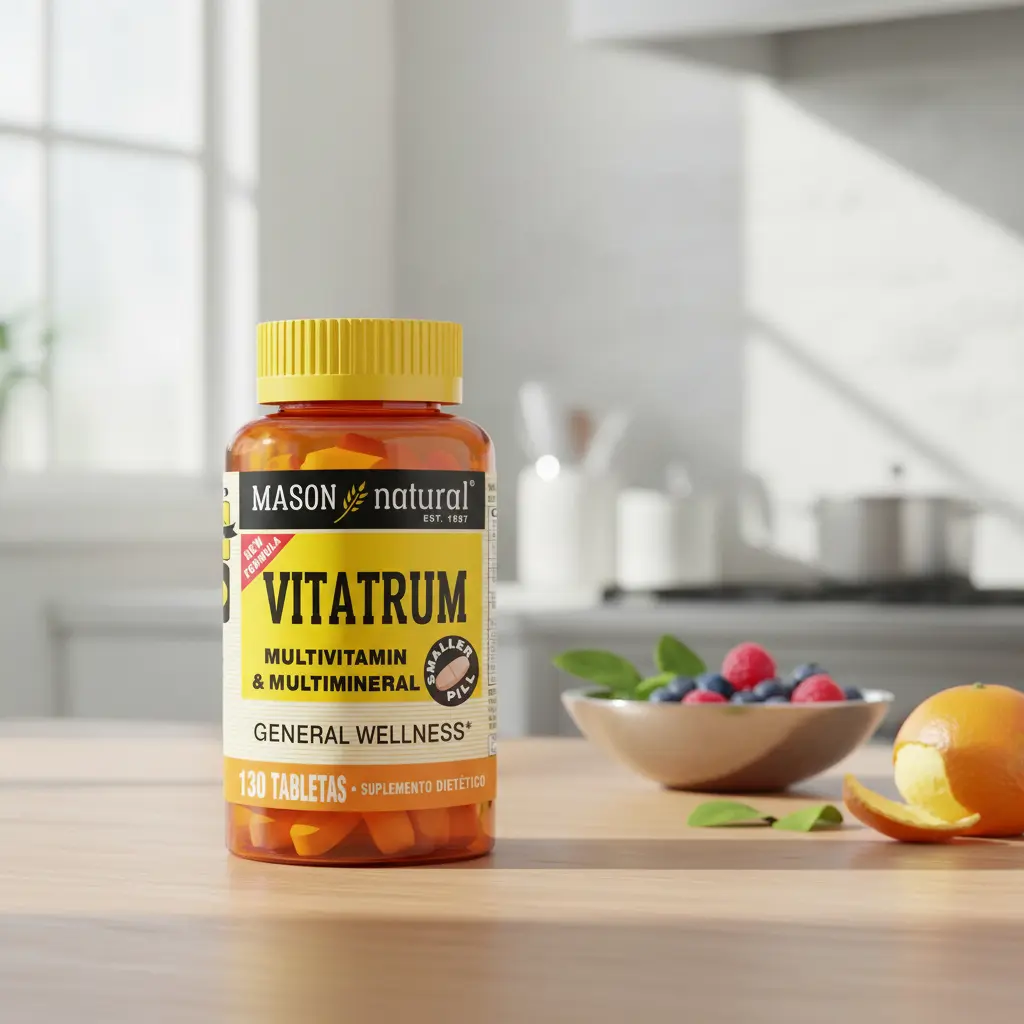 VITATRUM MASON NATURAL VITAMINAS - MINERALES 130 TABLETAS - 5