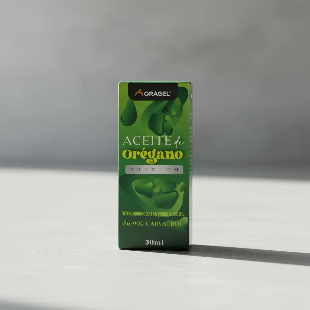 ACEITE DE OREGANO ORGANICO 90% CARVACROL OIL ORAGEL 30ML - 1