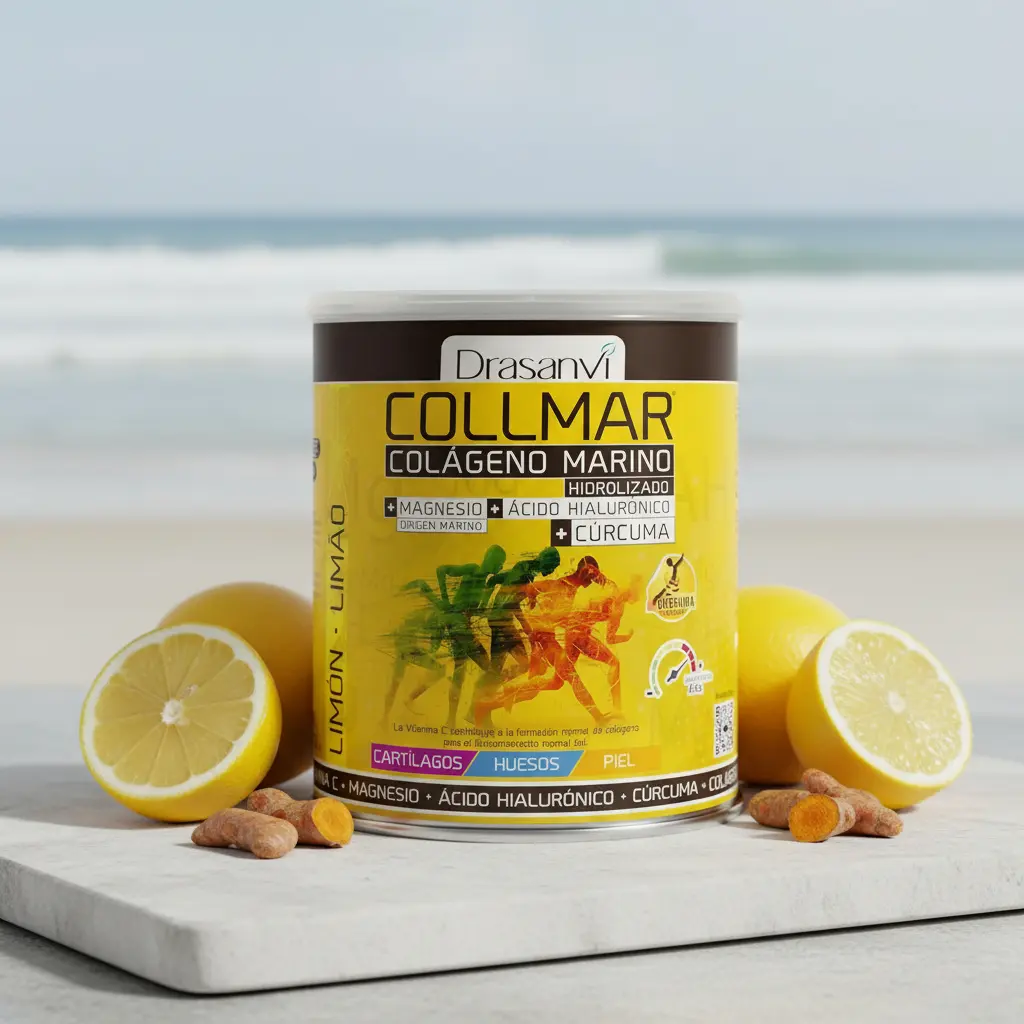 COLÁGENO MARINO HIDROLIZADO + CURCUMA ESPAÑOL DRASANVI 300G - 7