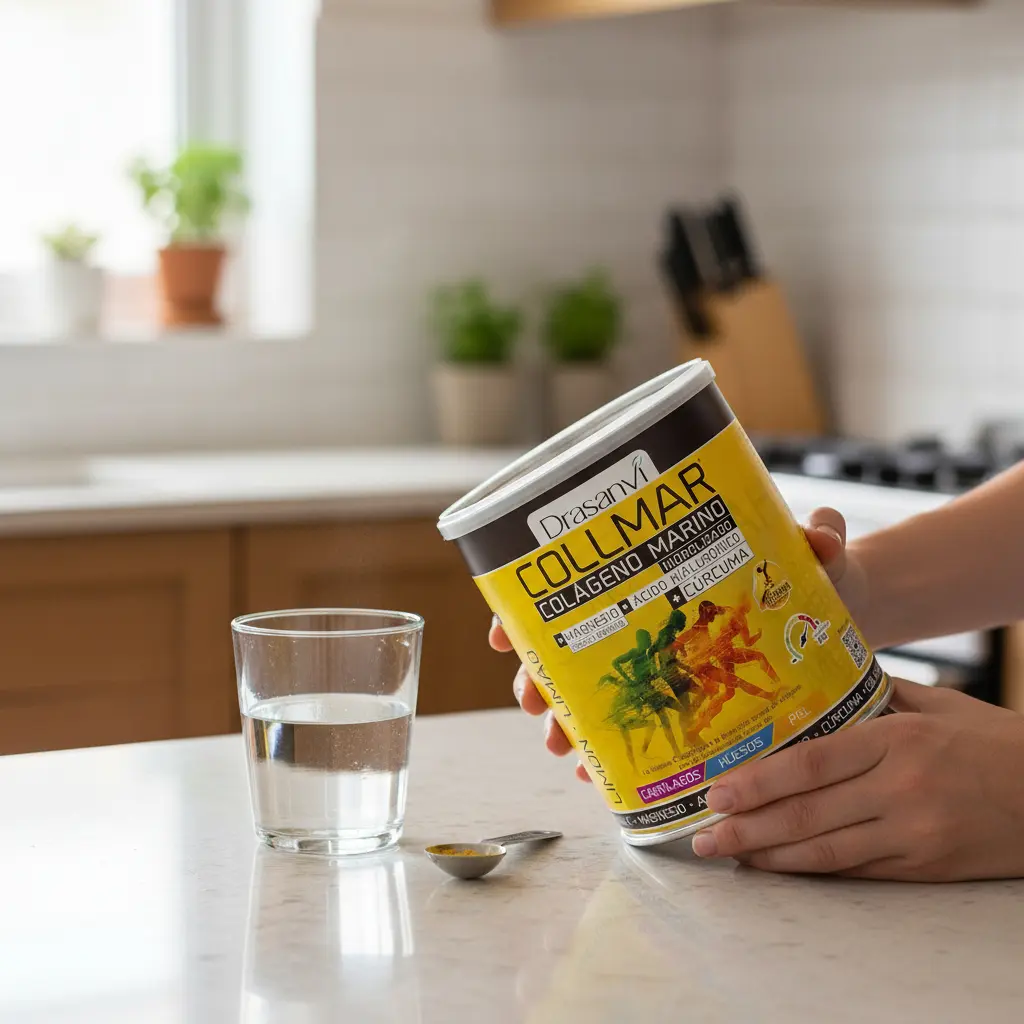COLÁGENO MARINO HIDROLIZADO + CURCUMA ESPAÑOL DRASANVI 300G - 8