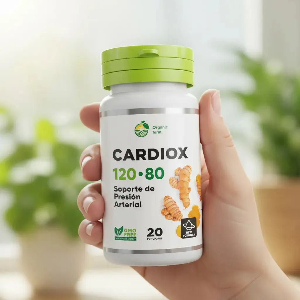CARDIOX 120-80 REGULA PRESIÓN ARTERIAL 20 CAPSULA 06 FRASCOS - 5
