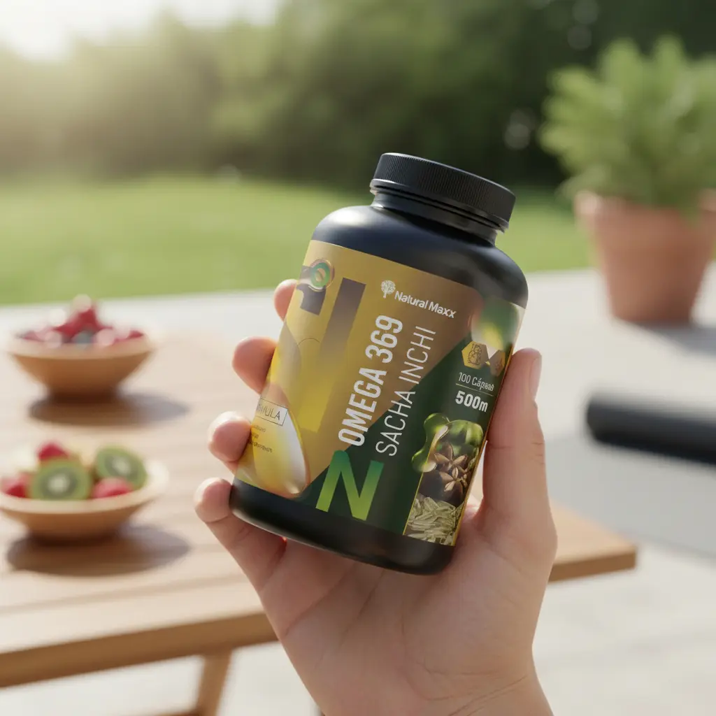 NATURALMAXX OMEGA 3-6-9 REDUCE COLESTEROL 500MG 100 CÁPSULAS - 3