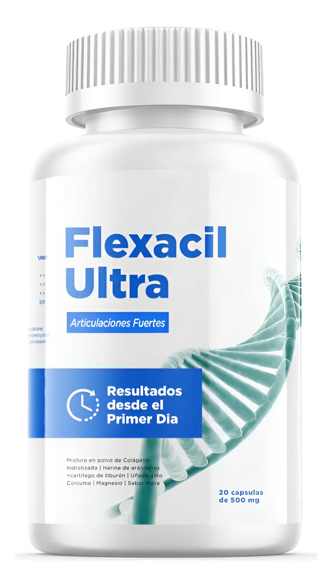 FLEXACIL ULTRA 500MG SOPORTE DE ARTICULACIONES 20 CAPSULAS - 1
