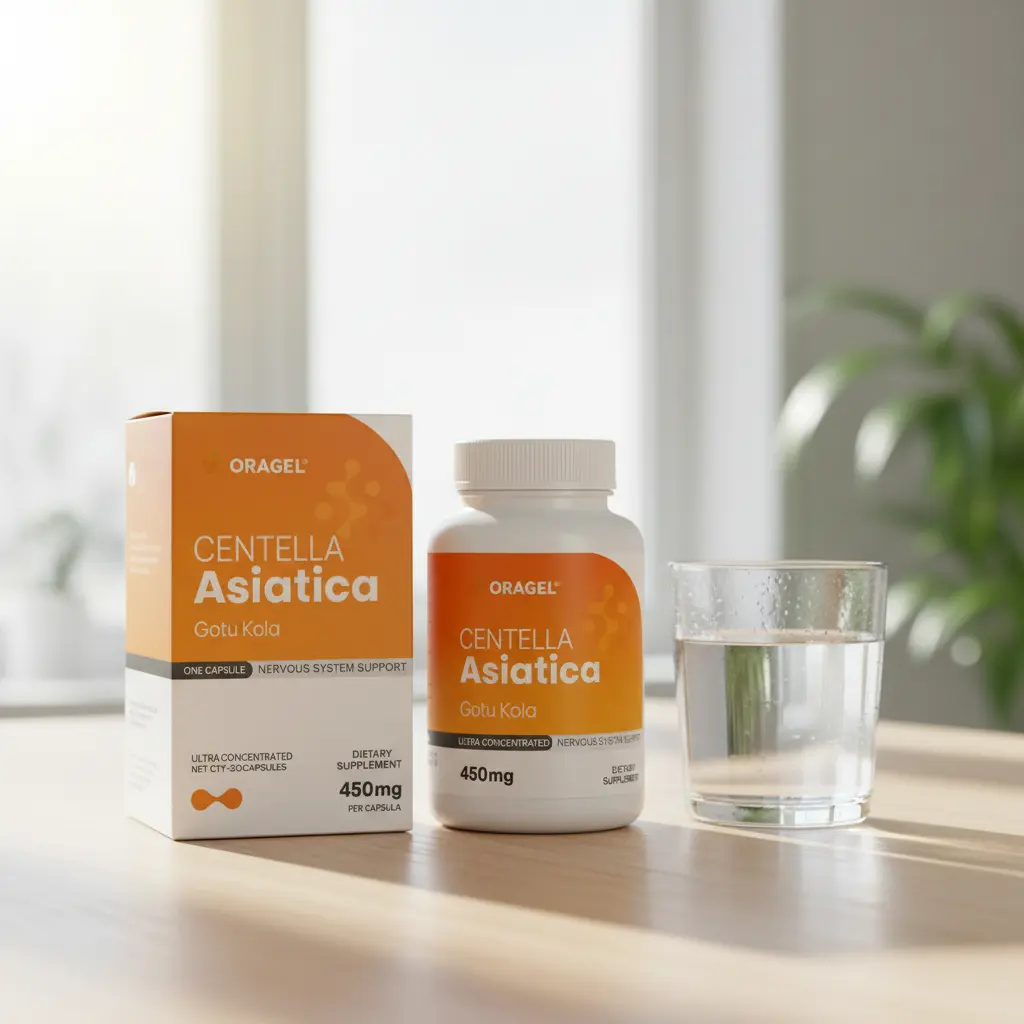 CENTELLA ASIATICA ORAGEL GOTU KOLA 450MG 90 CAPSULA - 3