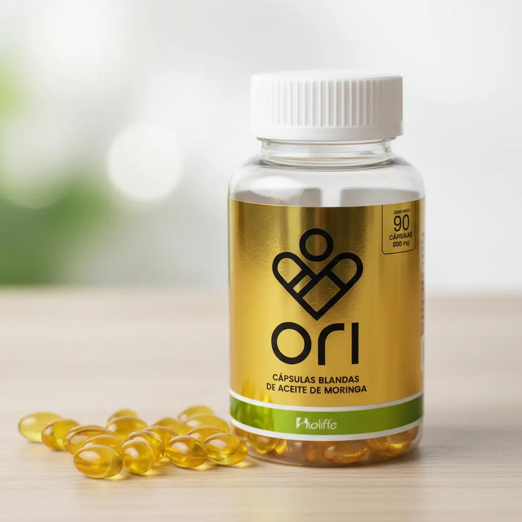 ACEITE DE MORINGA ORI BIOLIFFE NUTRIENTES 100 CÁPSULAS - 4