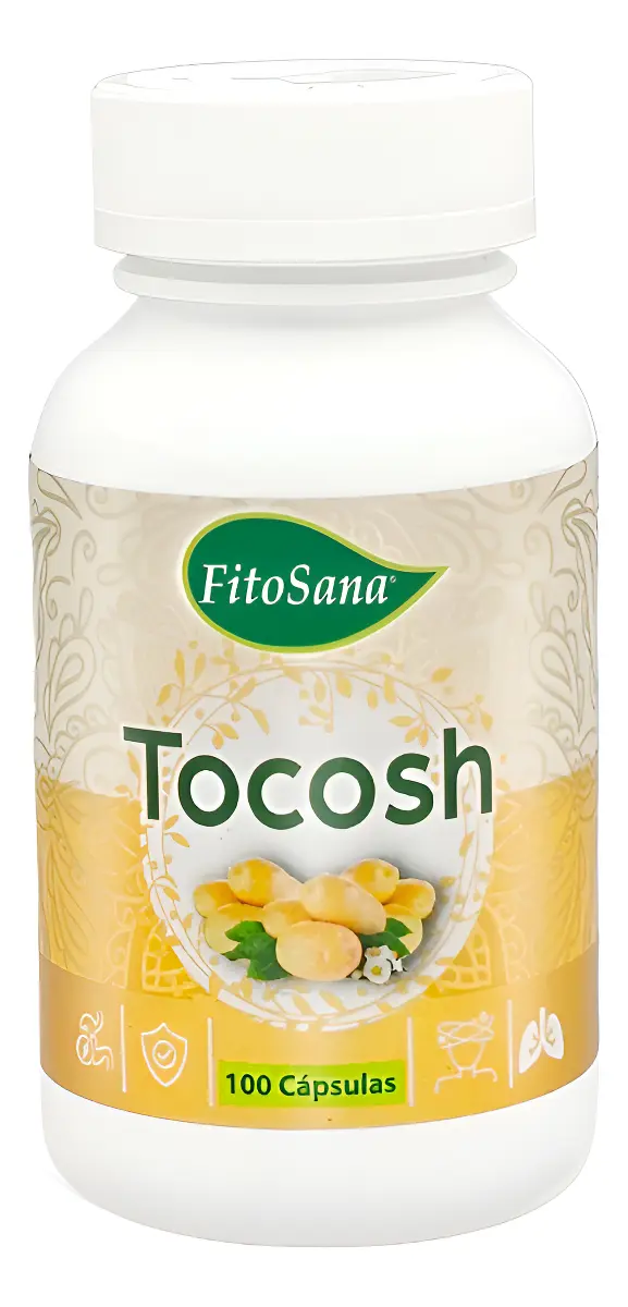 TOCOSH FITOSANA COMBATE GASTRITIS 100 CÁPSULAS - 1