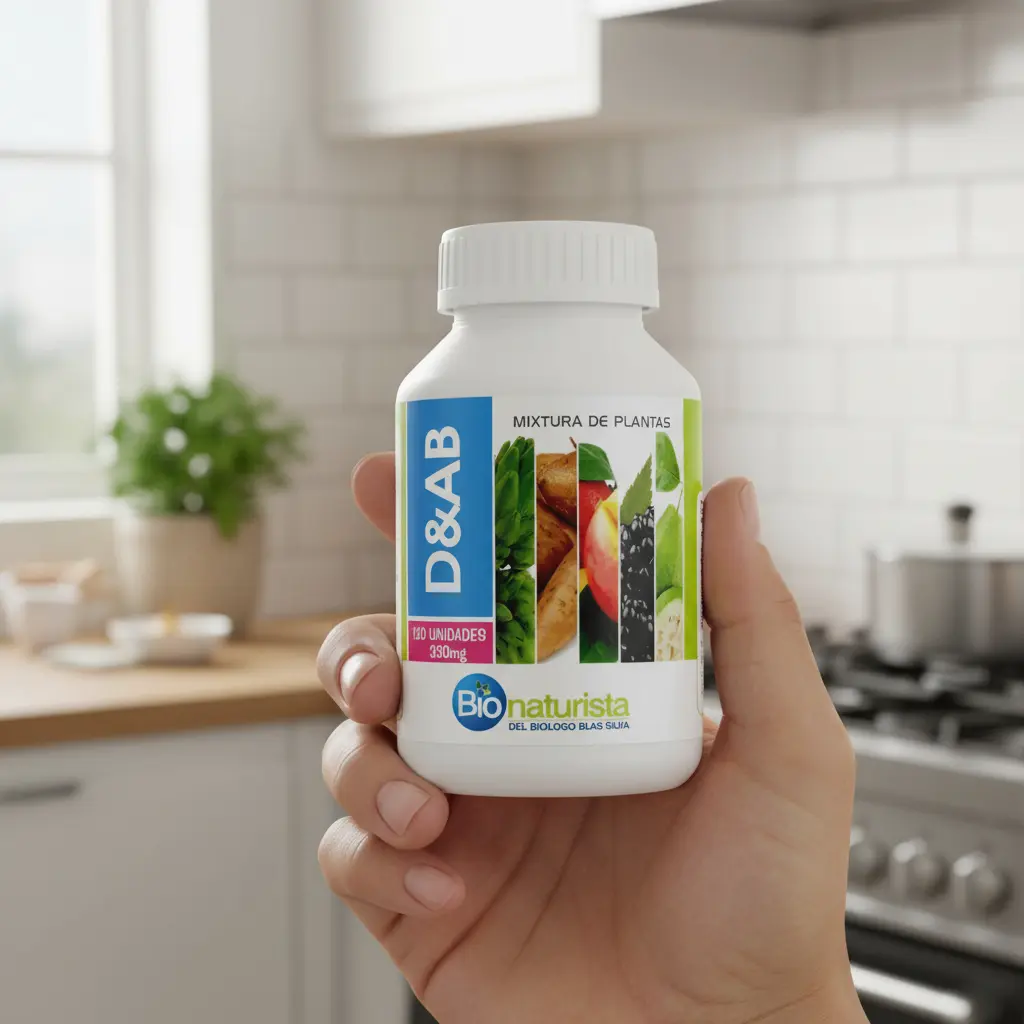DYAB 330MG BIONATURISTA TRATA DIABETES 120 CAPSULAS - 3