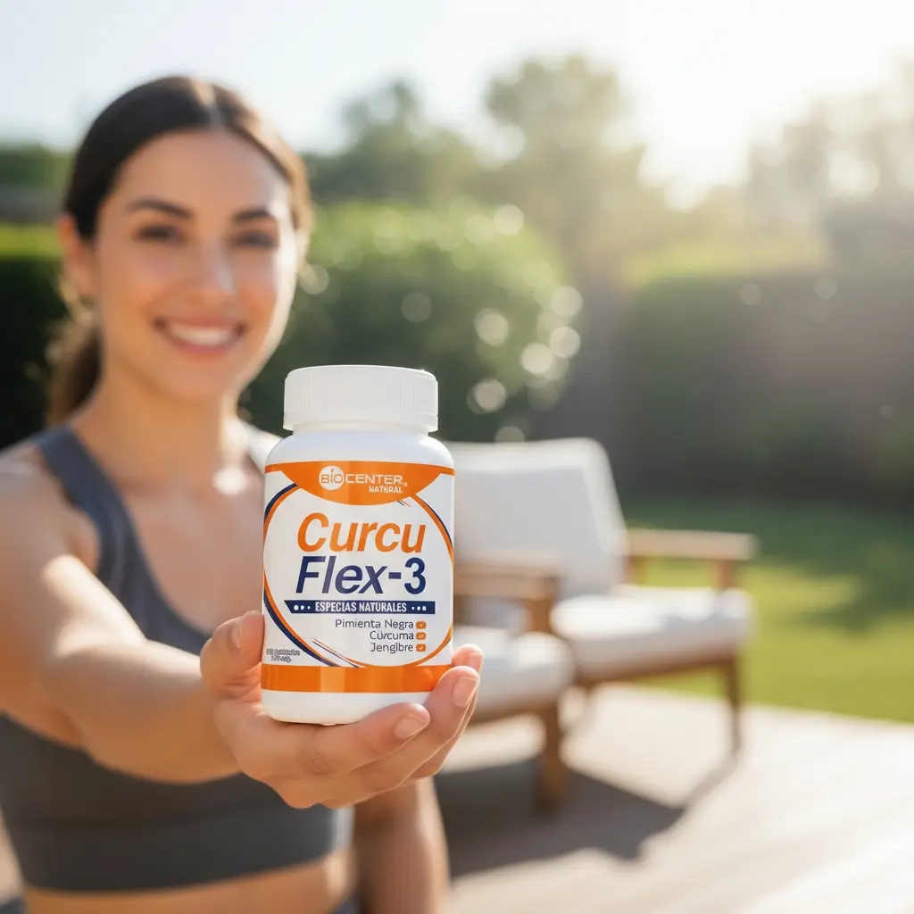 CURCUFLEX-3 BIOCENTER NATURAL DESINFLAMANTE 100 CAPSULAS - 4