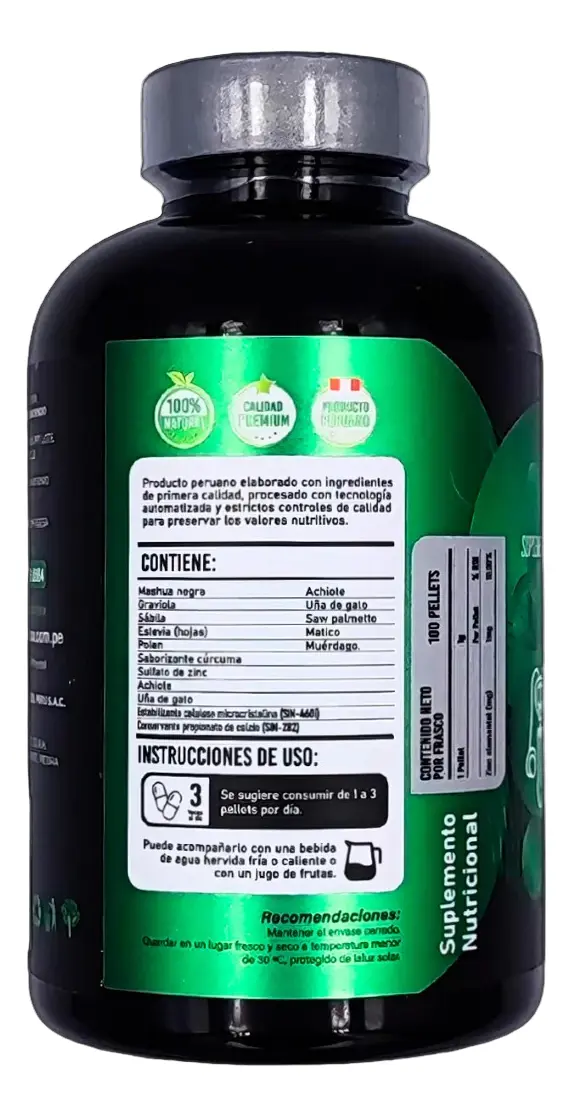 BIOPROST 1000MG PREMIUM REFORZADO NATURALMAXX 100 TABLETAS - 3