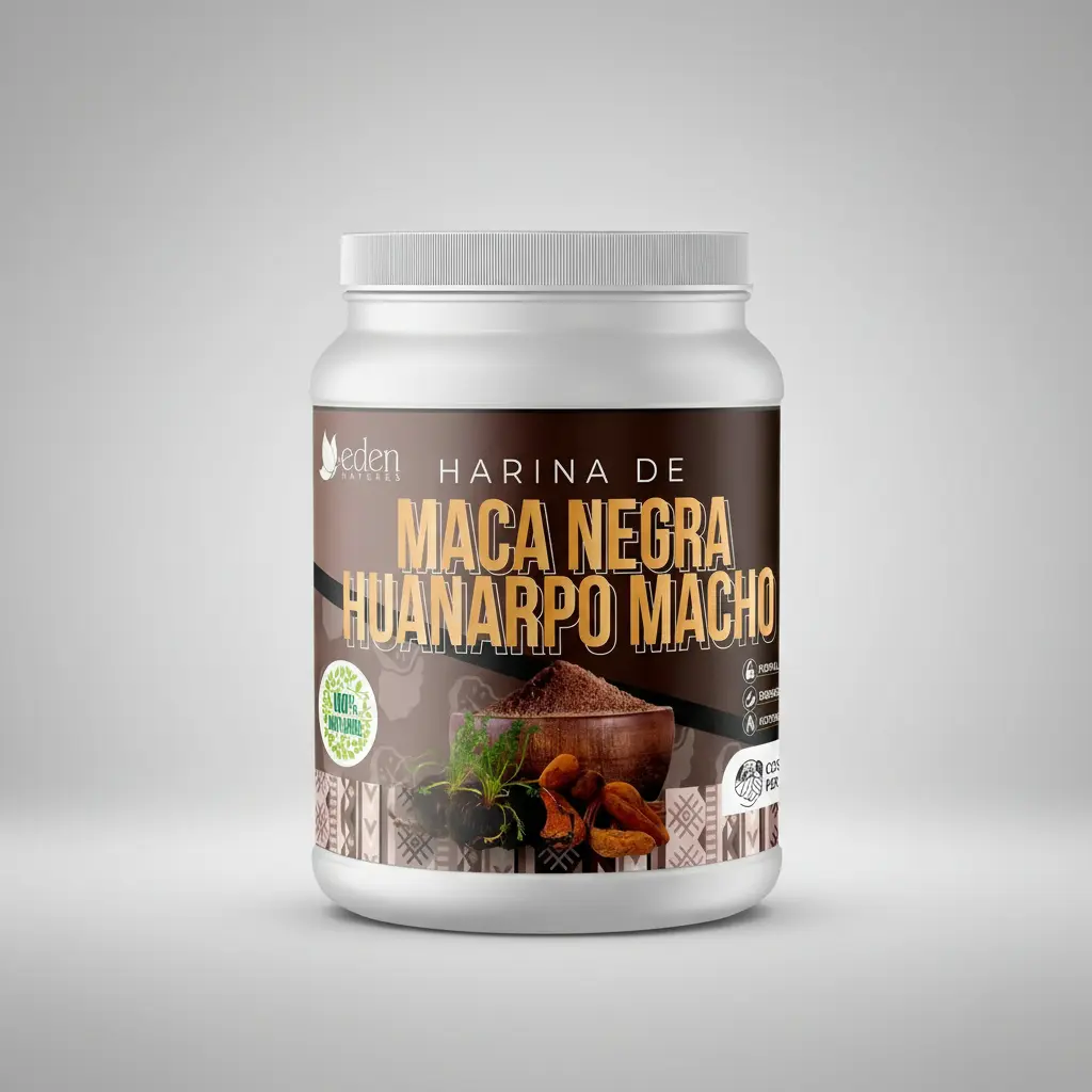 MACA NEGRA - HUANARPO MACHO EDEN NATURES VIGORIZANTE 500GR - 1