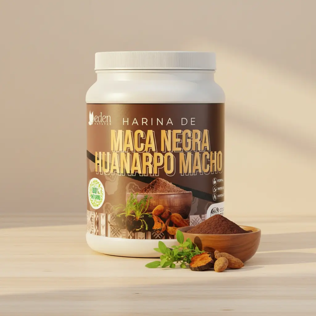 MACA NEGRA - HUANARPO MACHO EDEN NATURES VIGORIZANTE 500GR - 4