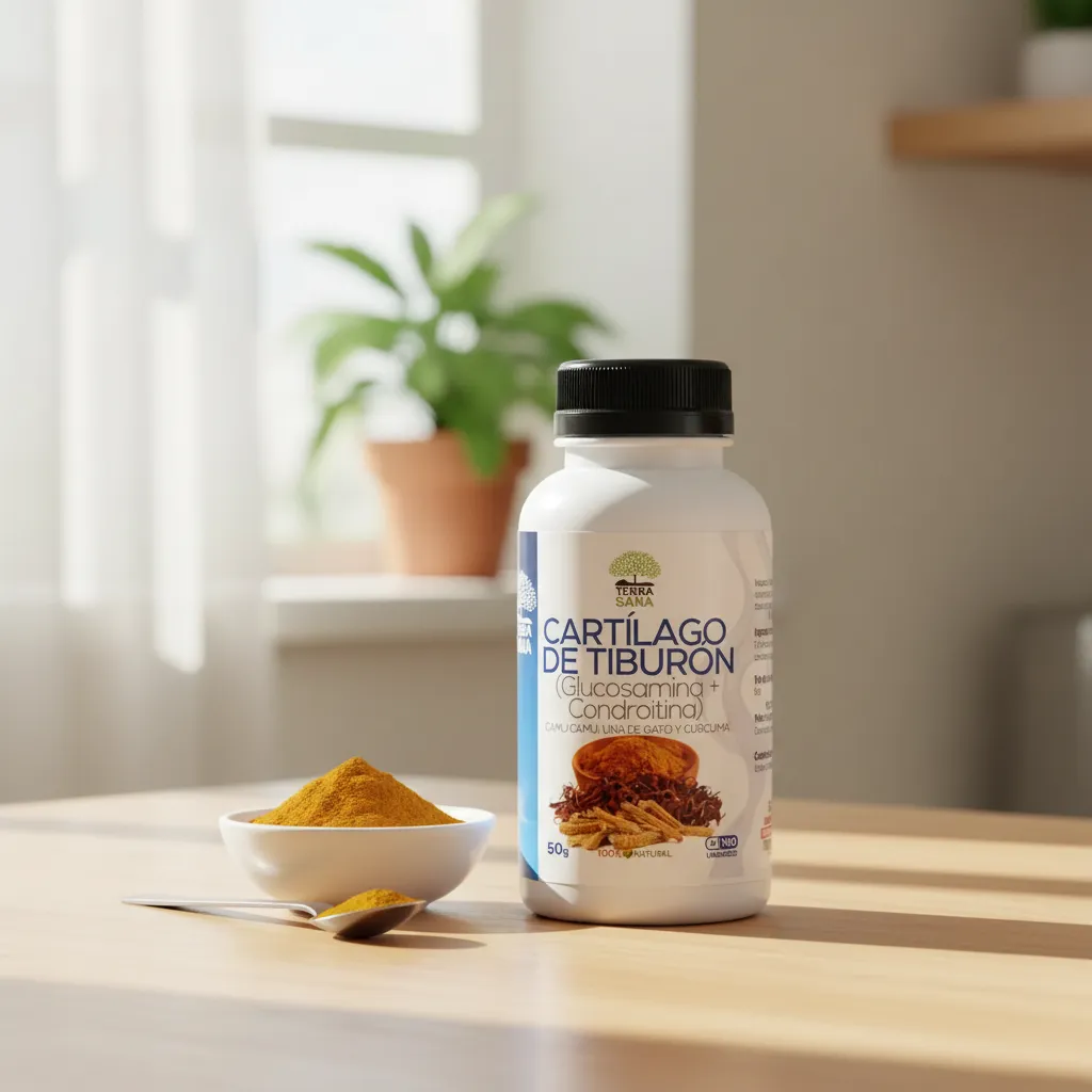 CARTÍLAGO DE TIBURÓN + GLUCOSAMINA + CONDROITINA 100 CAPSULA - 3