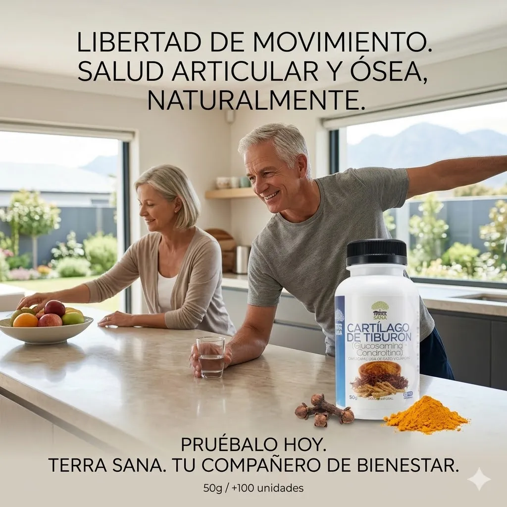 CARTÍLAGO DE TIBURÓN + GLUCOSAMINA + CONDROITINA 100 CAPSULA - 4