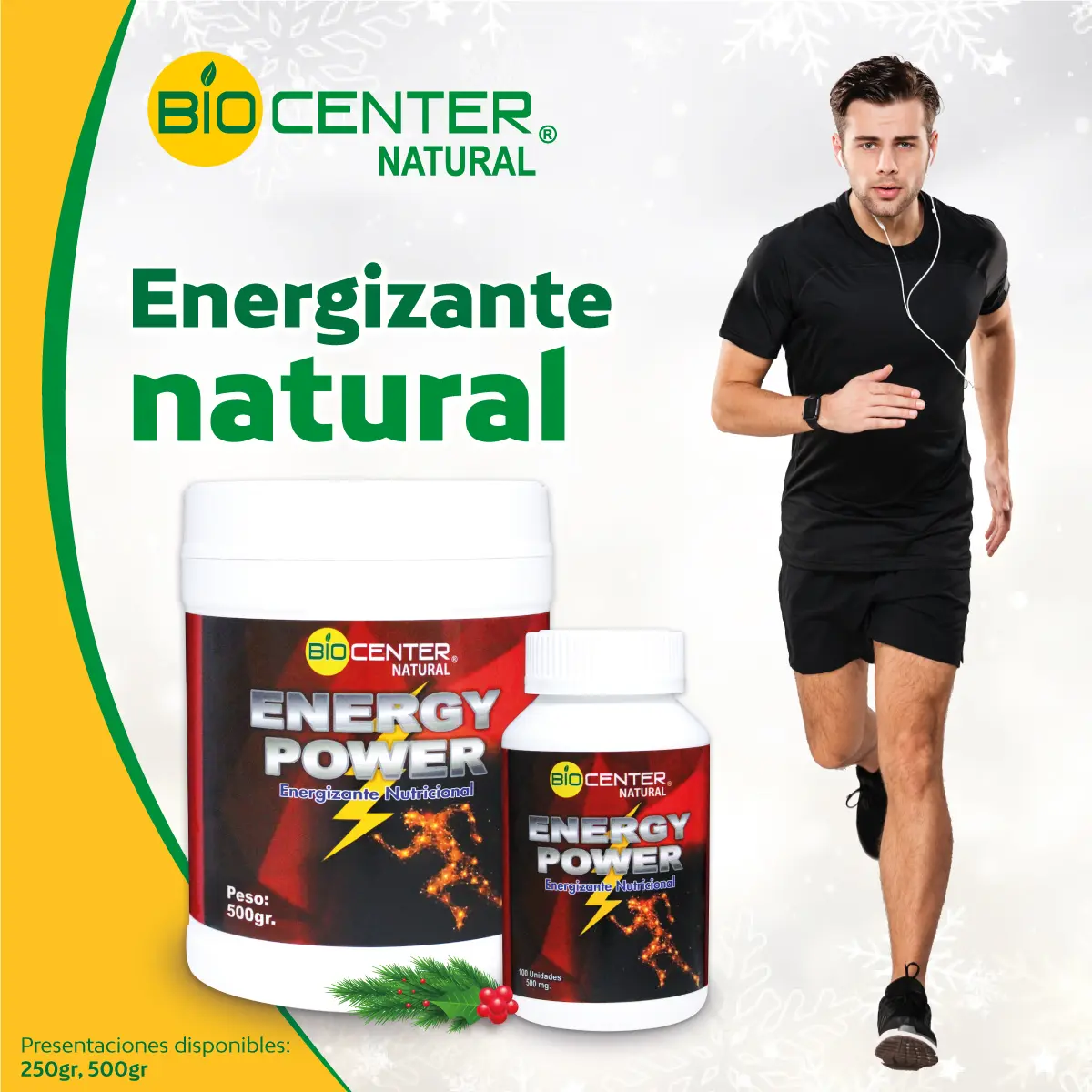 ENERGY POWER BIOCENTER NATURAL HUANARPO - ALGARROBO 500GR - 6