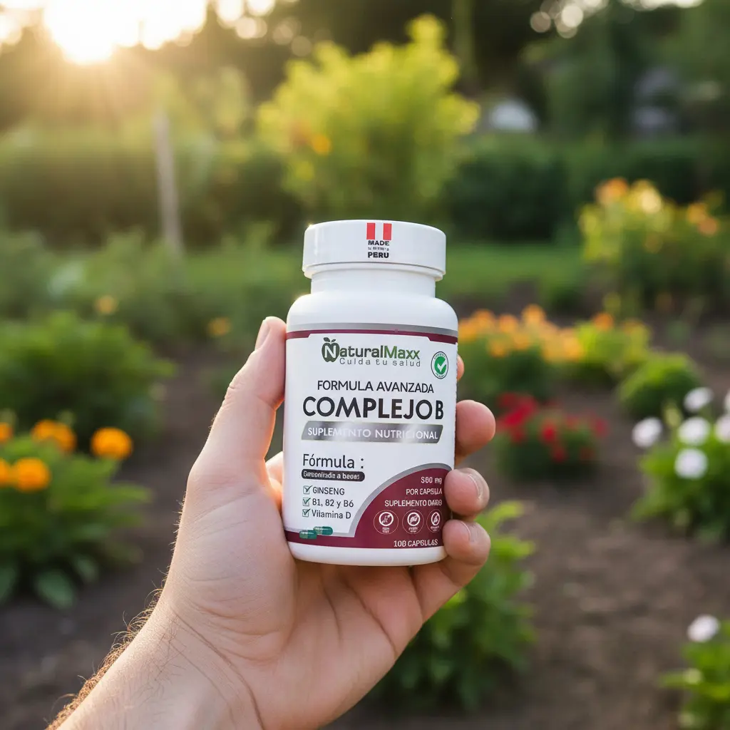 COMPLEJO B 500MG NATURALMAX FORMULA AVANZADA 100 CAPSULAS - 4