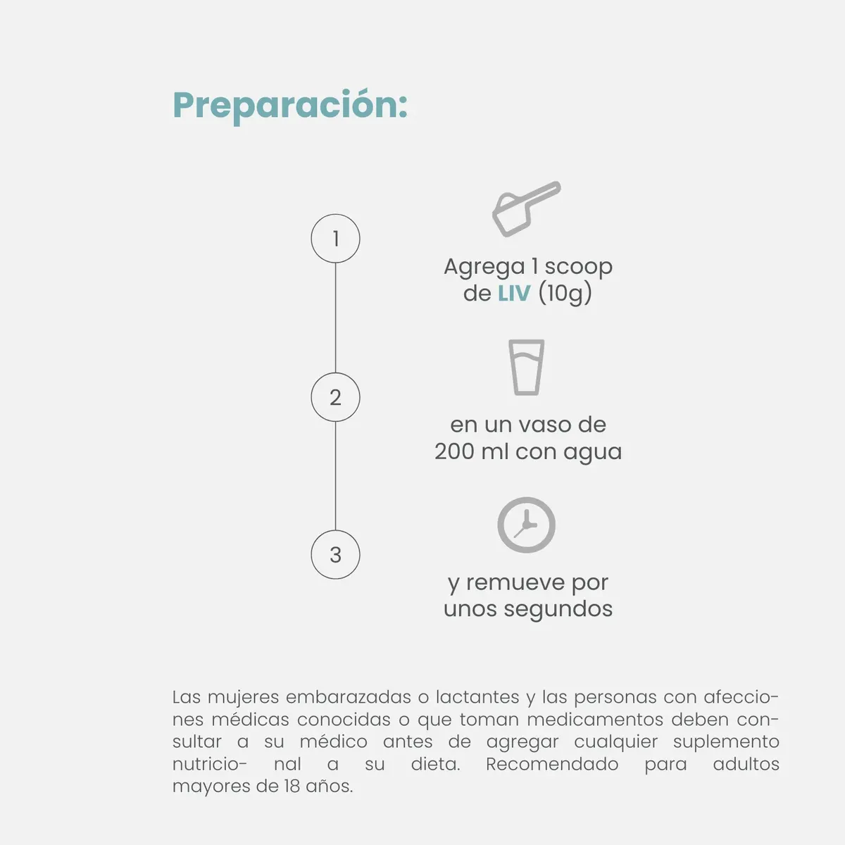LIV FWP DIGESTION SALUDABLE CON FIBRA BAMBO PROBIOTICOS 280G - 4