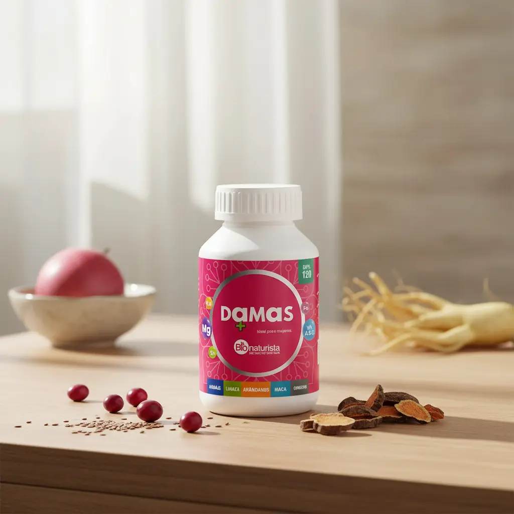 DAMAS BIONATURISTA AGUAJE - MACA - GINSENG 120 CAPSULAS - 5