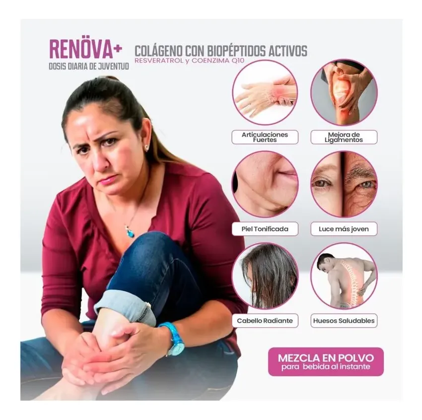 RENÖVA+ COLÁGENO HIDROLIZADO CON BIOPÉPTIDOS 21 SACHETS - 5