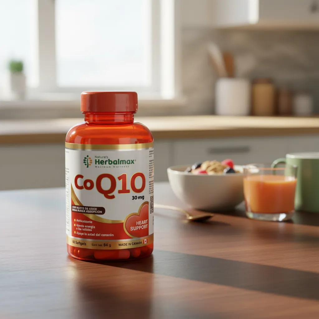 COQ10 30MG ANTIOXIDANTE CORAZÓN - 60 CÁPSULAS CANADÁ - 4