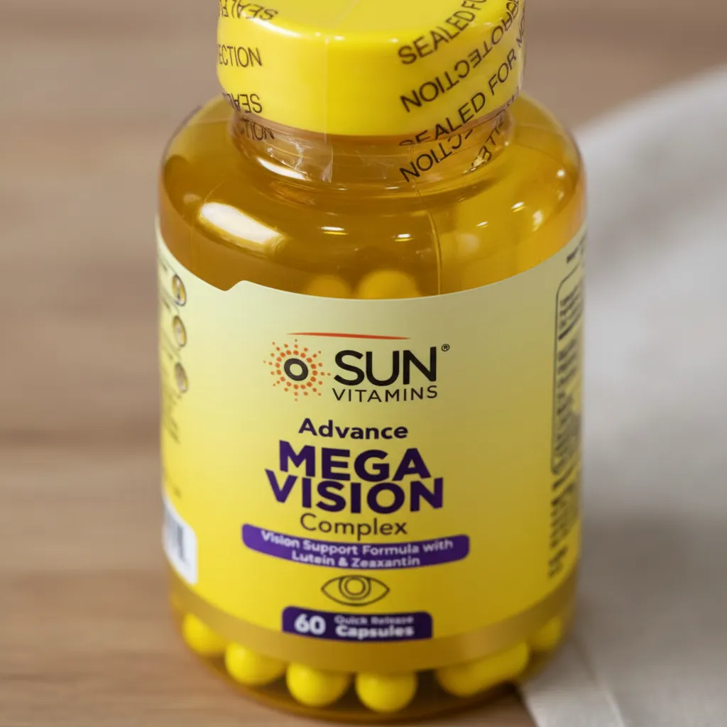 MEGA VISION SUN LUTEINA - MEJOR VISION 60 CAPSULAS - 6