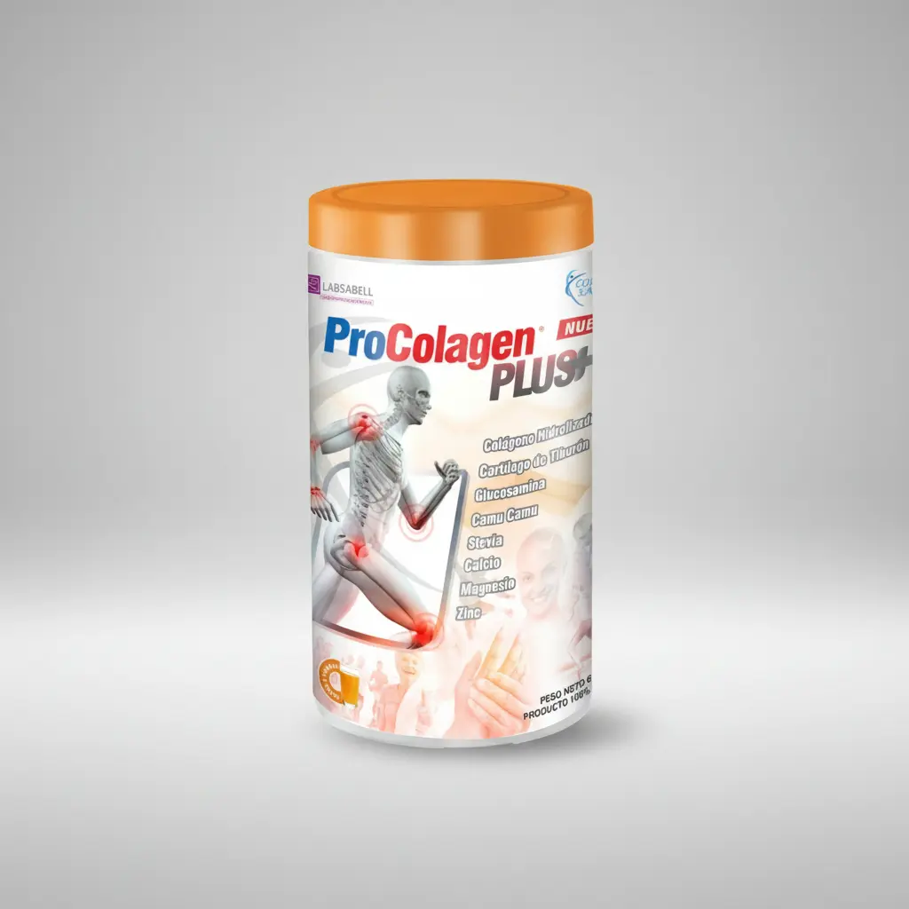 PRO COLAGENO PLUS LABSABELL 8 COMPONENTES ARTICULAR 600GR - 1