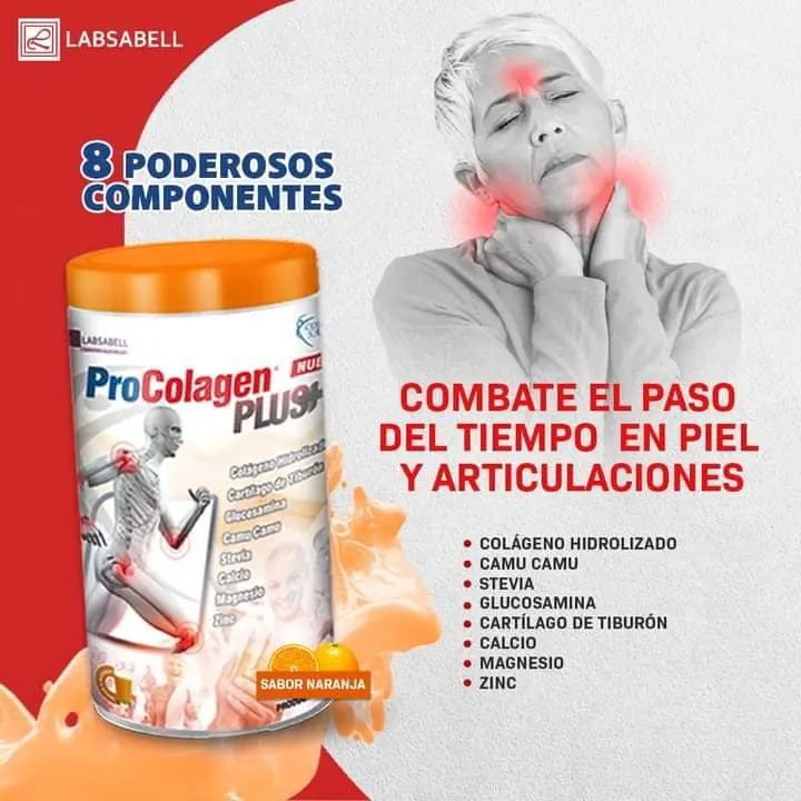 PRO COLAGENO PLUS LABSABELL 8 COMPONENTES ARTICULAR 600GR - 3