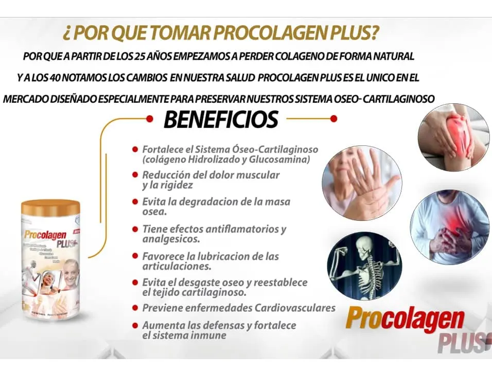 PRO COLAGENO PLUS LABSABELL 8 COMPONENTES ARTICULAR 600GR - 4