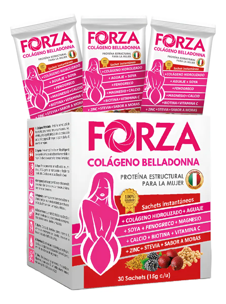 COLAGENO BELLADONA FORZA NATURAL BELLEZA FEMENINA CAJA 450G - 1