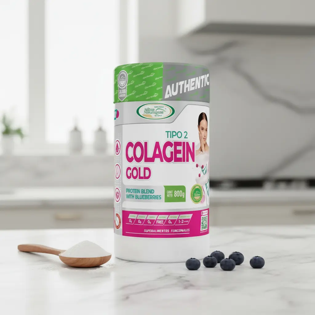 COLAGENO HIDROLIZADO TIPO 2 SABIA NATURALEZA BLUEBERRIE 800G - 3