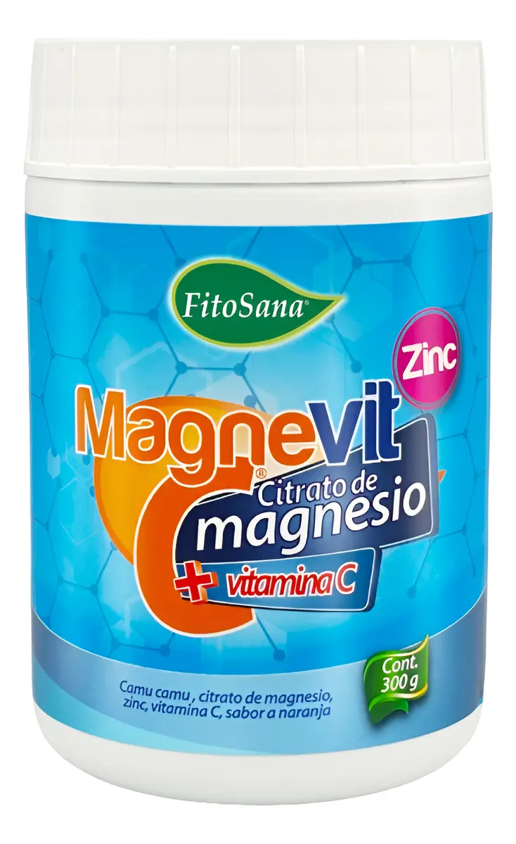 MAGNEVIT C + ZINC FITOSANA BATIDO EN POLVO 300GR - 1