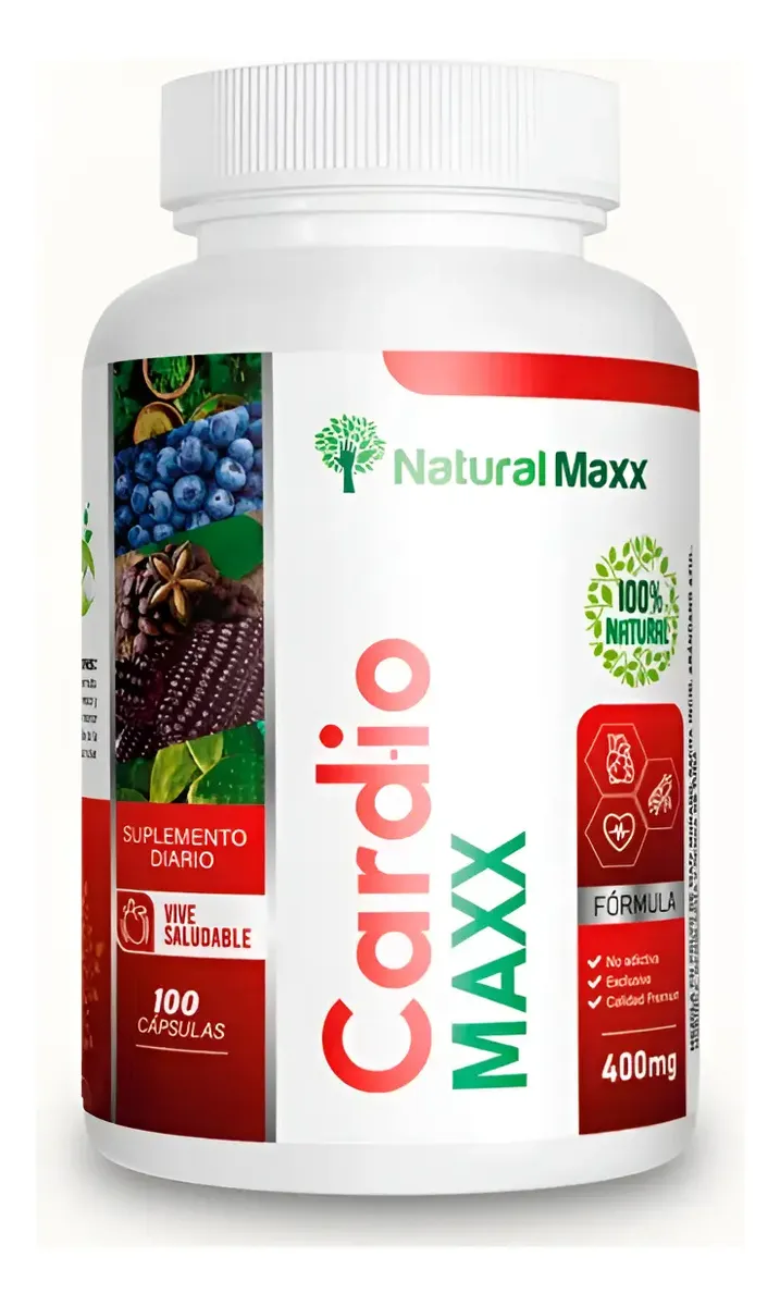 CARDIOMAXX 400MG NATURALMAX REGULA PRESIÓN ARTERIAL 100UNID - 1