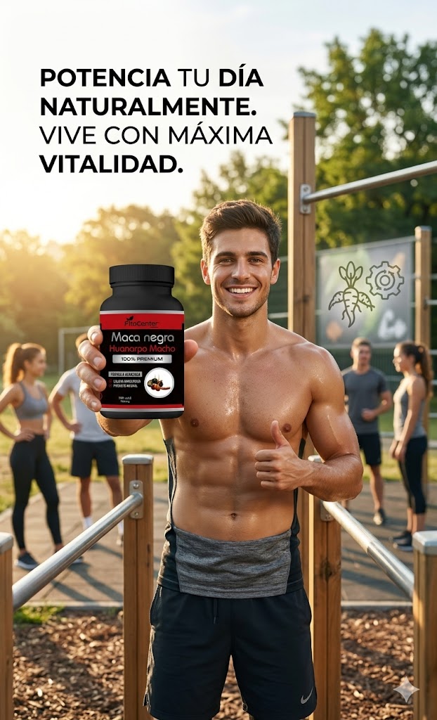 MACA NEGRA CON HUANARPO FITOCENTER 500MG 100 CAPSULAS - 5