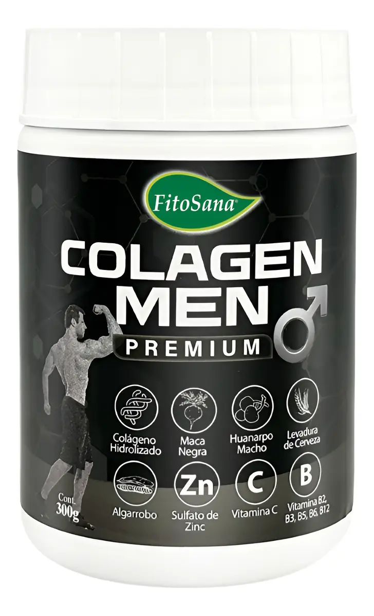 COLAGEN MEN PREMIUM FITOSANA SALUD MASCULINA 300GR - 1