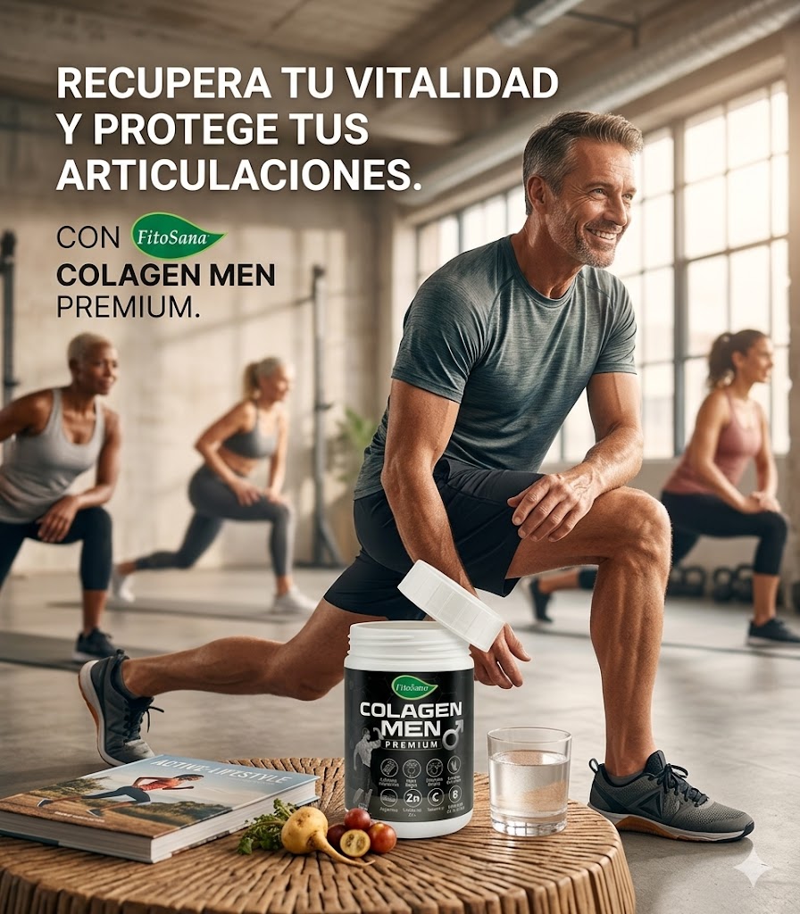 COLAGEN MEN PREMIUM FITOSANA SALUD MASCULINA 300GR - 4