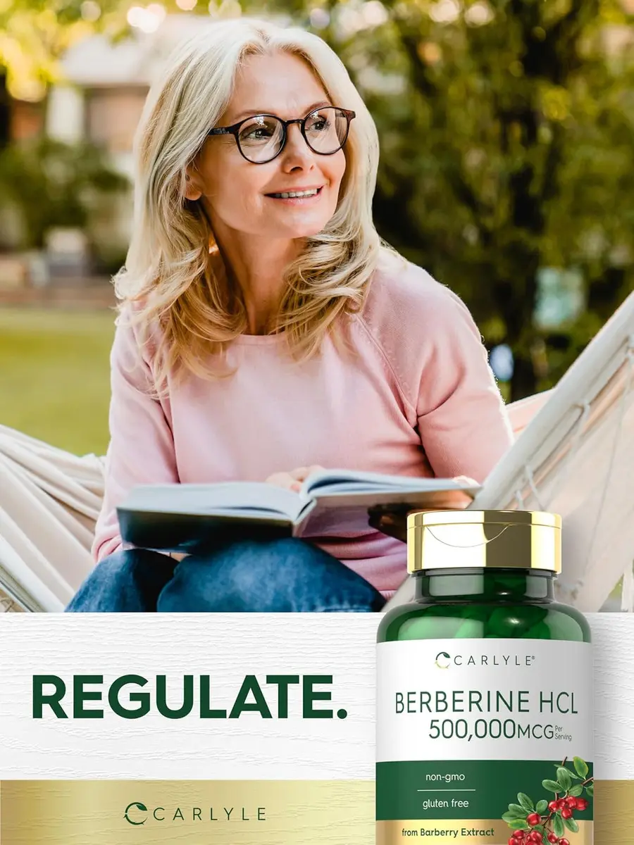 BERBERINE HCL 500.000MCG BERBERINA CARLYLE 60 CAPSULAS - 2