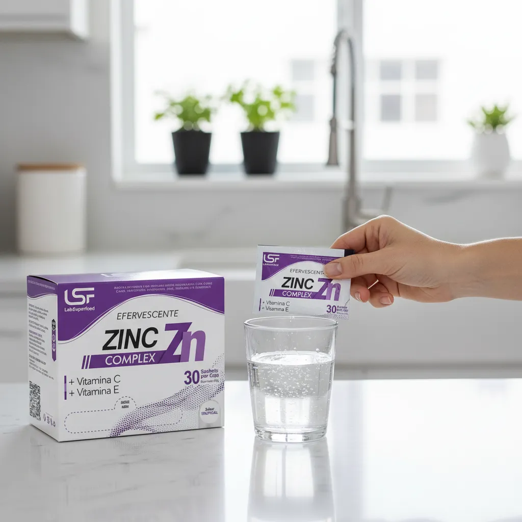 ZINC COMPLEX LABSUPERFOOD - 30 SACHETS + VITAMINA C Y E - 5