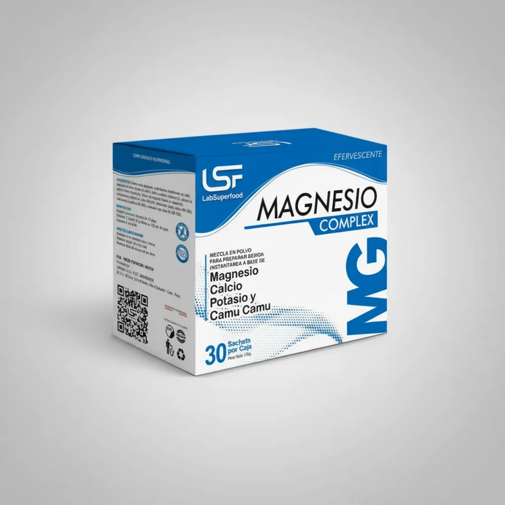 MAGNESIO COMPLEX LABSUPERFOOD EFERVECENTE + CALCIO + POTASIO - 1