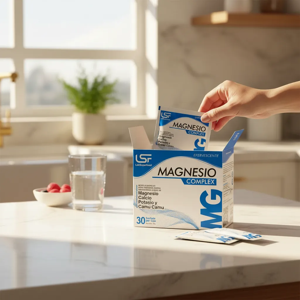MAGNESIO COMPLEX LABSUPERFOOD EFERVECENTE + CALCIO + POTASIO - 7