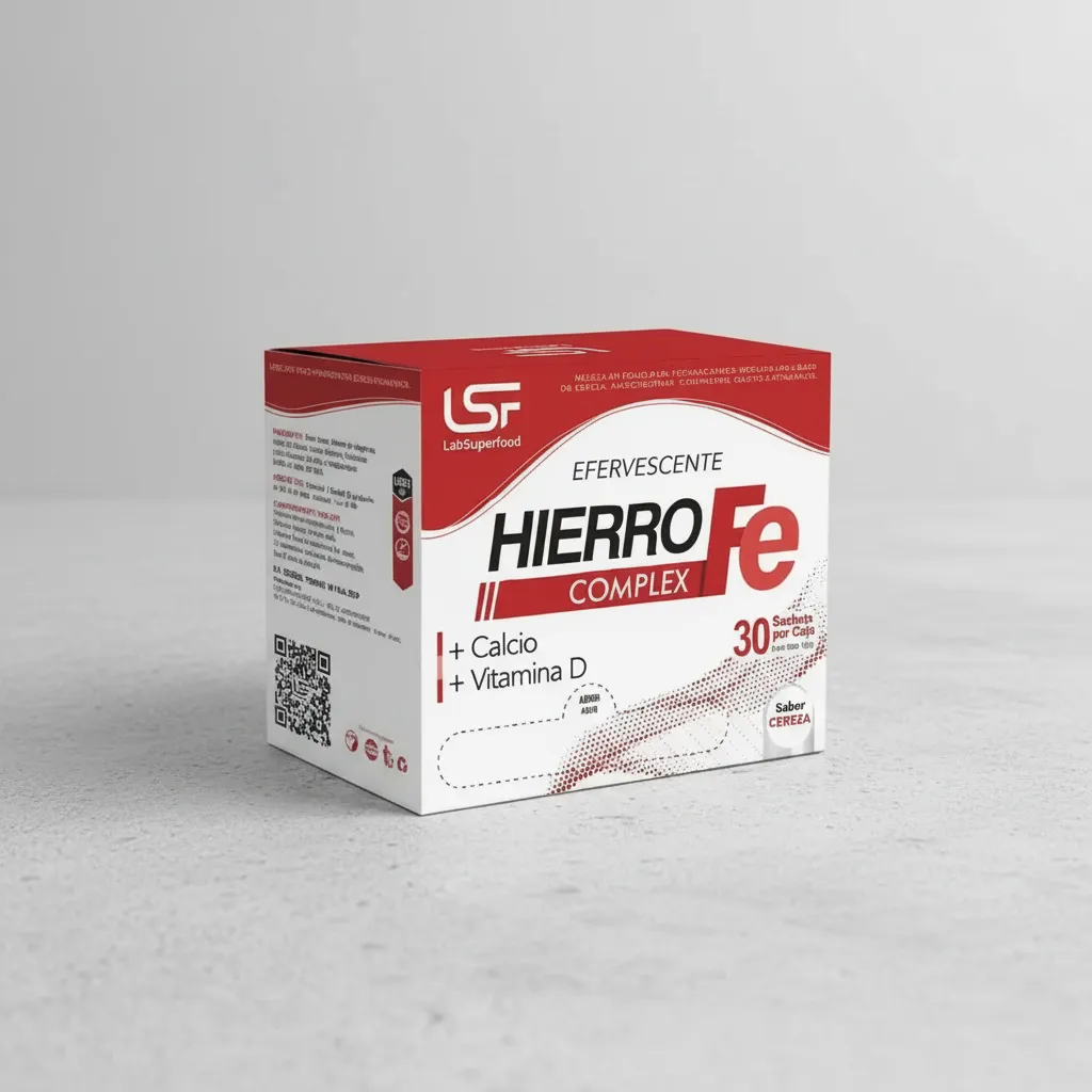HIERRO COMPLEX LABSUPERFOOD - HIERRO + CALCIO + VITAMINA D - 1