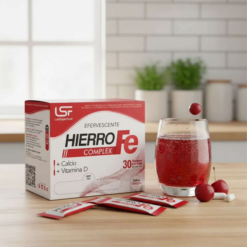 HIERRO COMPLEX LABSUPERFOOD - HIERRO + CALCIO + VITAMINA D - 4
