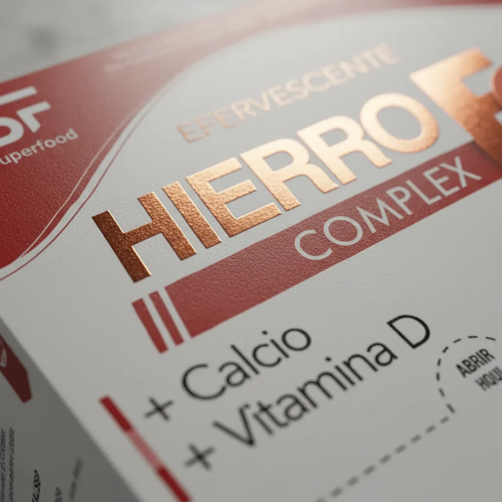 HIERRO COMPLEX LABSUPERFOOD - HIERRO + CALCIO + VITAMINA D - 5