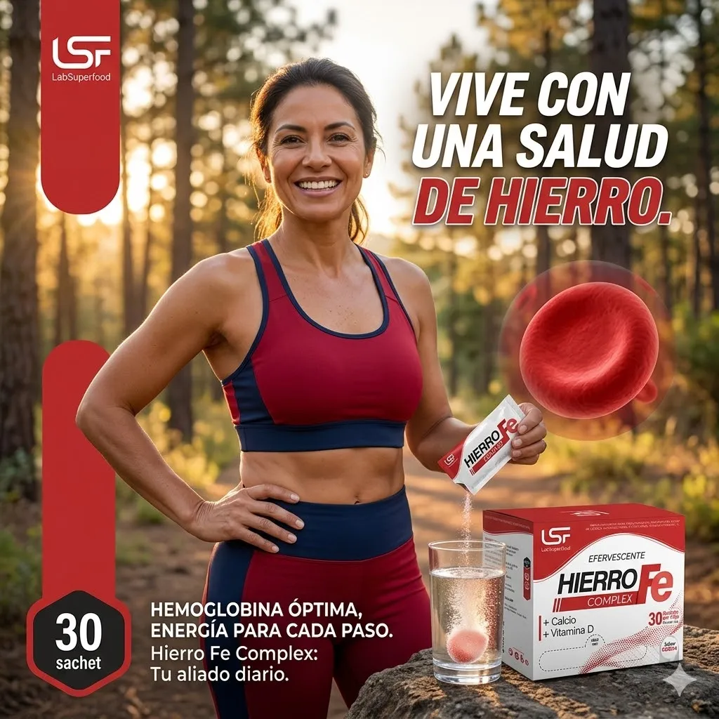 HIERRO COMPLEX LABSUPERFOOD - HIERRO + CALCIO + VITAMINA D - 6