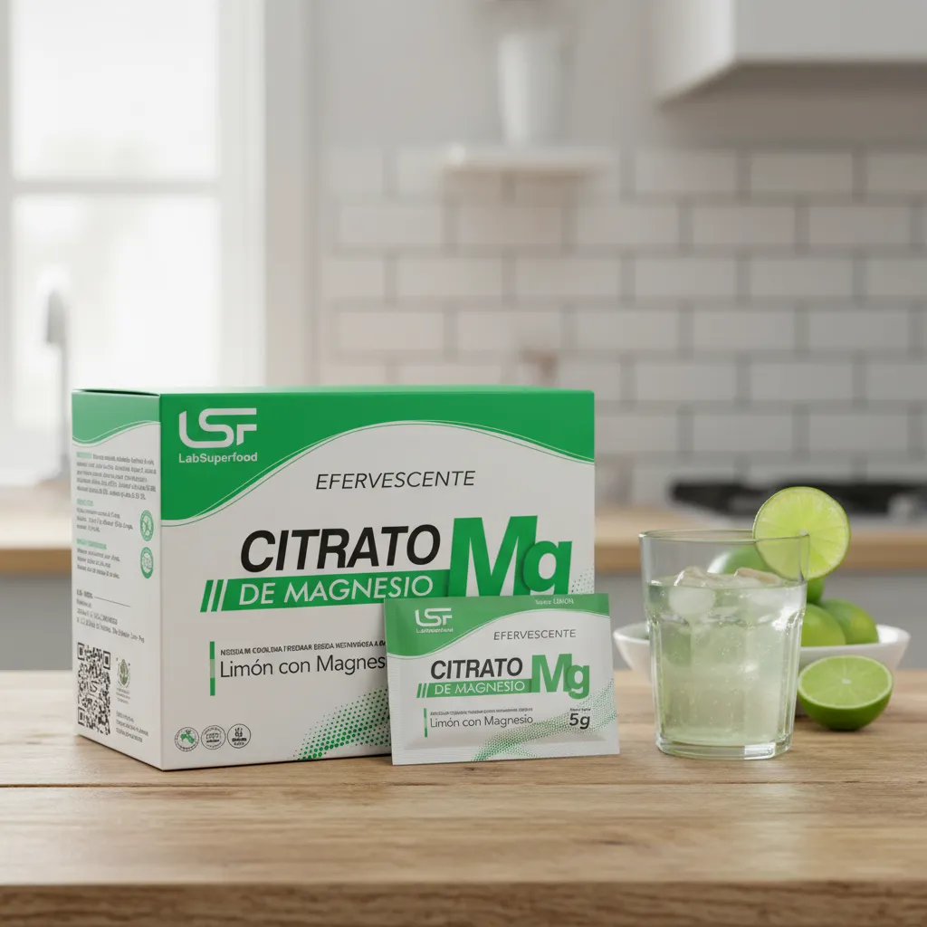 CITRATO DE MAGNESIO EFERVESCENTE LABSUPERFOOD - SABOR LIMÓN - 3