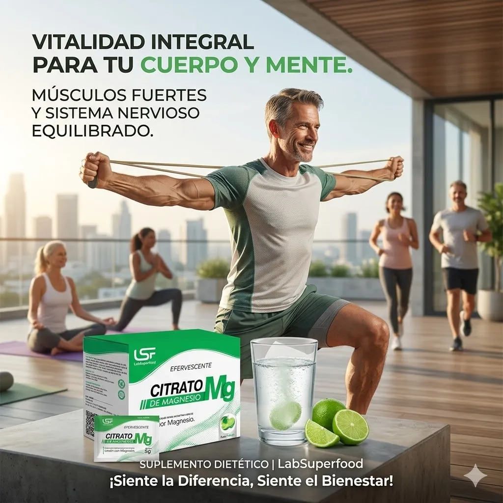 CITRATO DE MAGNESIO EFERVESCENTE LABSUPERFOOD - SABOR LIMÓN - 4