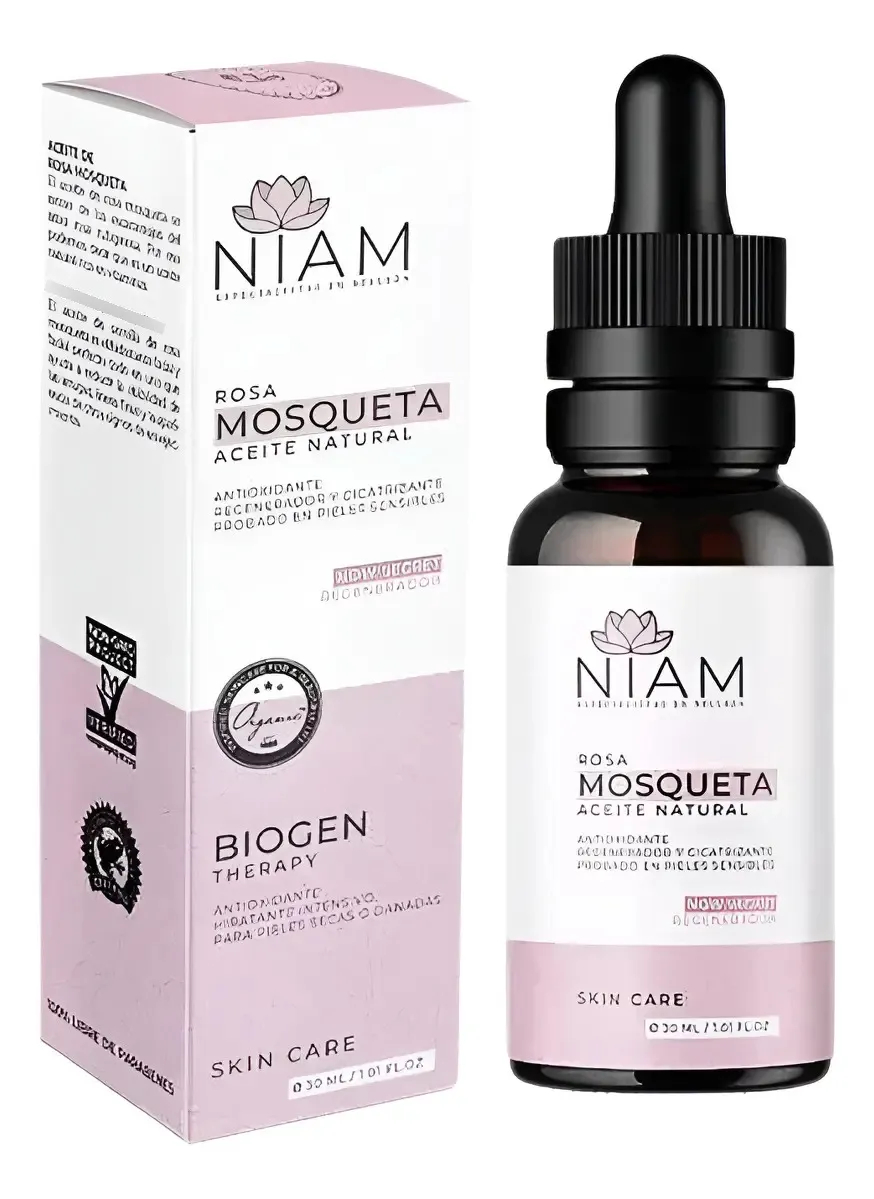 ACEITE DE ROSA MOSQUETA NIAM HIDRATANTE INTENSIVO 30ML - 1