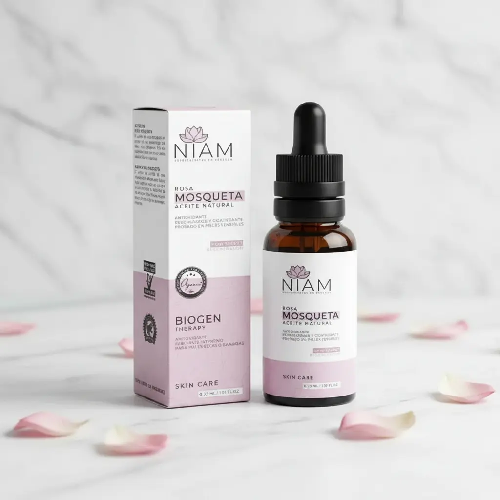 ACEITE DE ROSA MOSQUETA NIAM HIDRATANTE INTENSIVO 30ML - 3