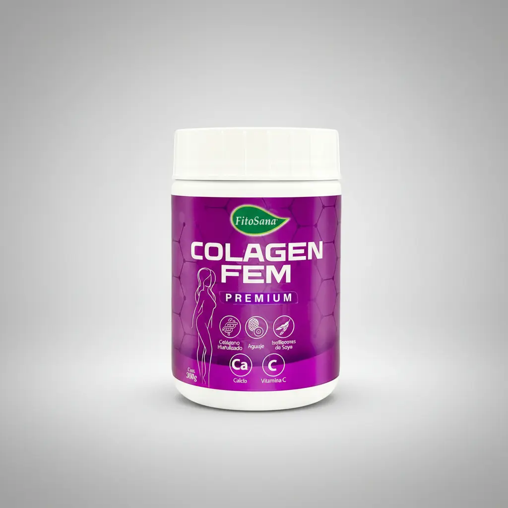 COLAGEN FEM PREMIUM FITOSANA BATIDO EN POLVO 300GR - 1