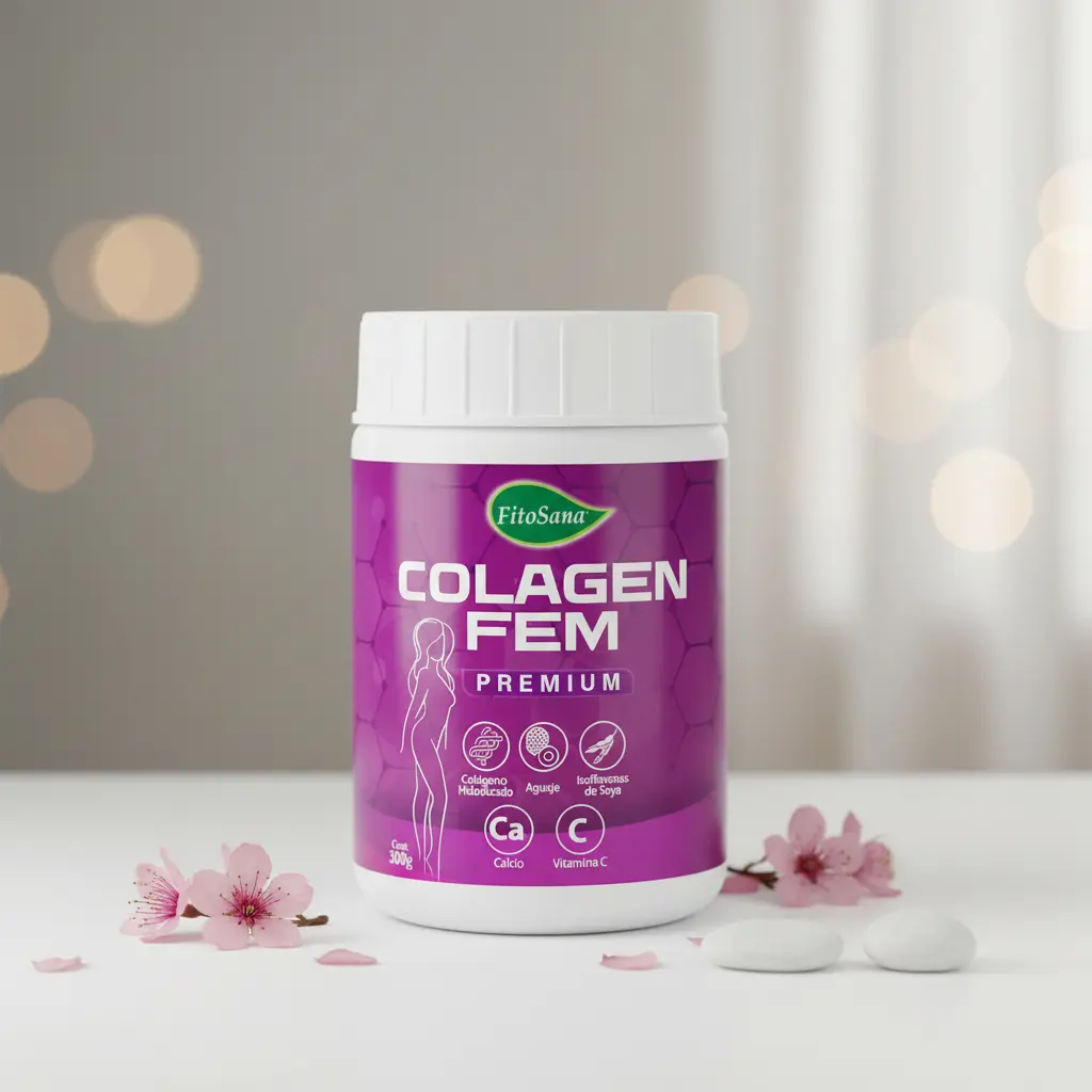 COLAGEN FEM PREMIUM FITOSANA BATIDO EN POLVO 300GR - 3