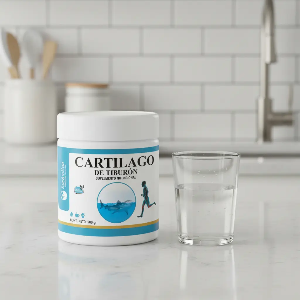 CARTILAGO DE TIBURON SUR ANDINO SOPORTE OSEO 500G - 5