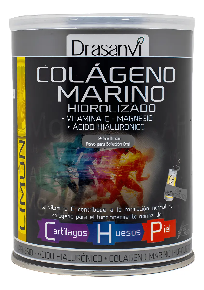 COLÁGENO MARINO HIDROLIZADO ESPAÑOL DRASANVI LIMON 300G - 1